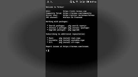 TERMUX apt update and apt upgrade 2021
