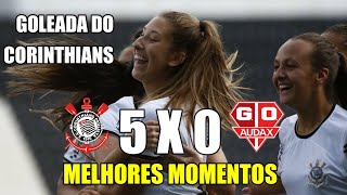 Corinthians dá show e aplica chocolate no Audax pelo Paulista Feminino Sub- 17