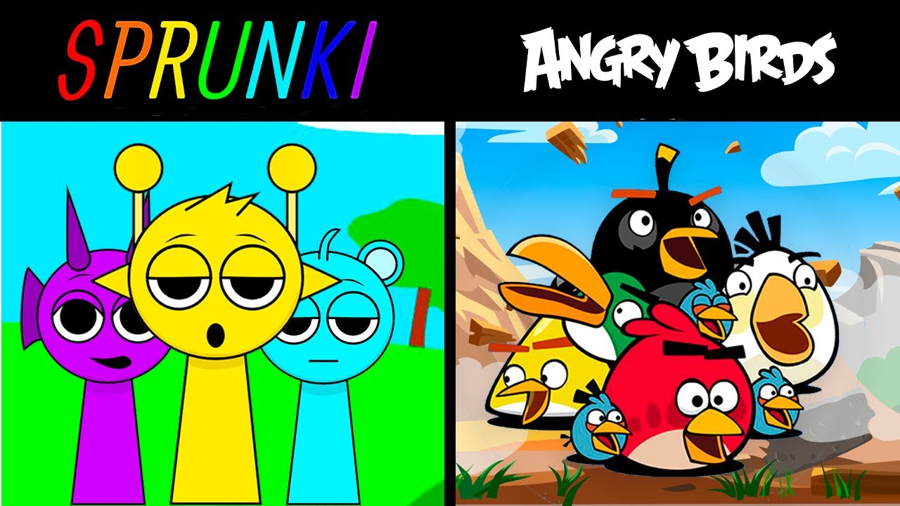 Incredibox Sprunki Angry Birds & Bad Piggies Songs (COVER) YouTube