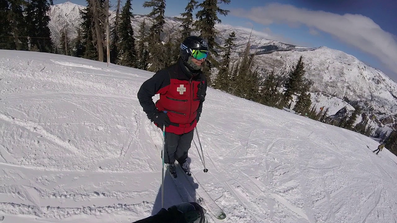 Snow skiing at Bear Valley YouTube