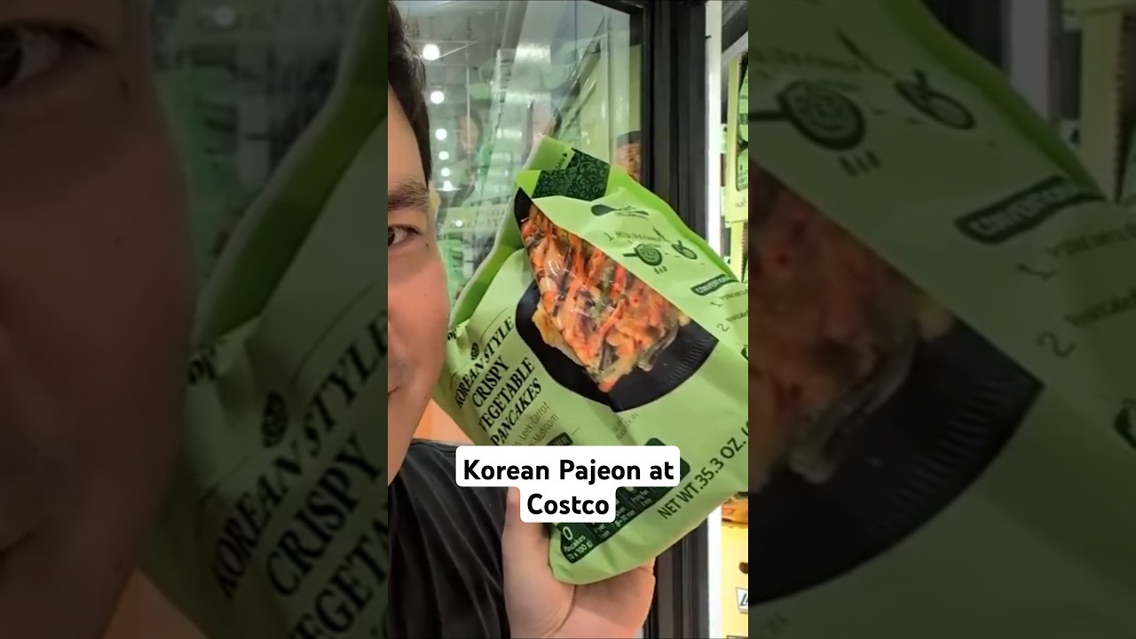 Costco’s Korean Streetfood (Pa jeon)  is 🔥🔥🔥