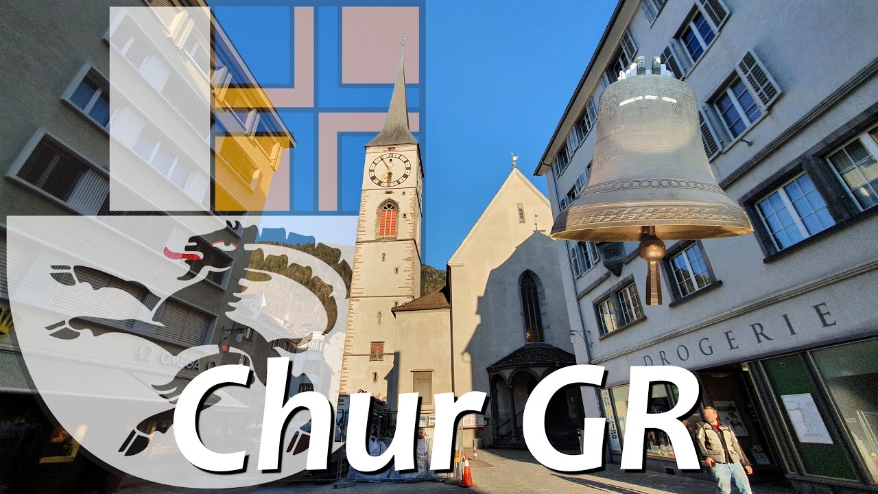 Chur (CH - GR) Glocken der ref. Stadtkirche St. Martin
