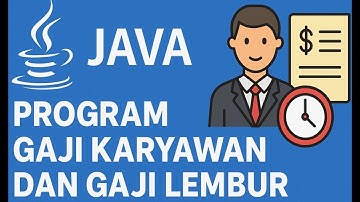 Tugas 2  Algoritma dan Pemrograman - Program Java untuk menghitung gaji karyawan