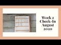 Week 2 CHECK-IN August 2020 | Budget with Me | Life &amp; Money with Gab