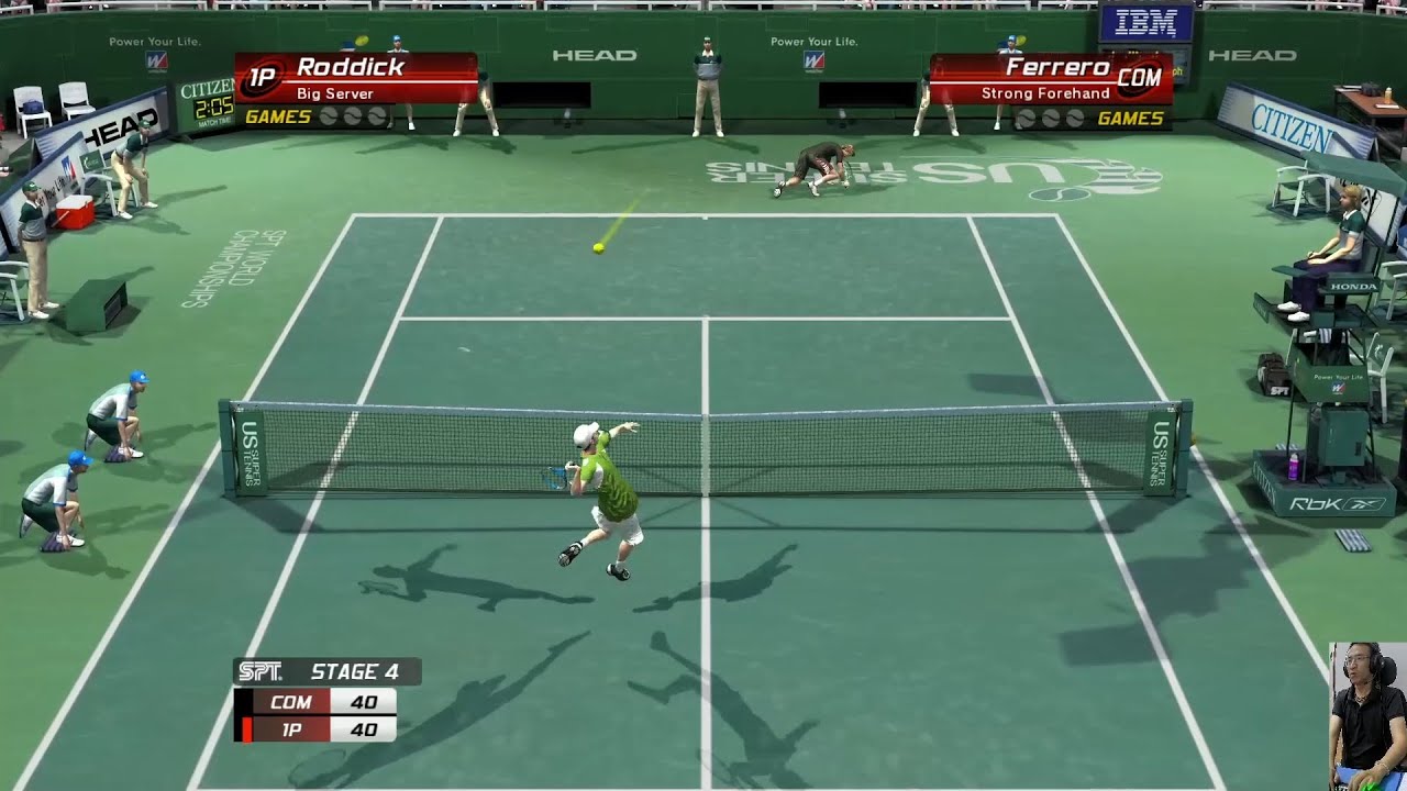 Andy Roddick vs Juan Carlos Ferrero | Virtua Tennis 3 [2006]