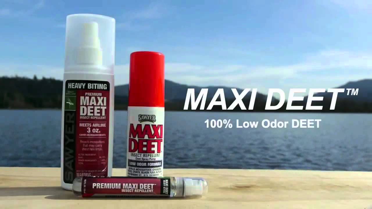 Sawyer SP714 MAXI DEET Insect repellent YouTube