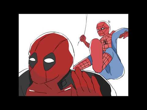 Kissing&Spitting{キス唾}- Spideypool