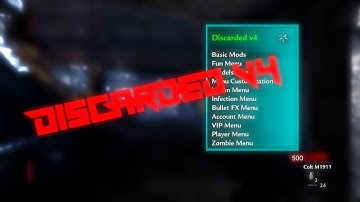 DISCARDED V4 BETA (WAW-1.07) Sexy Zombie Menu