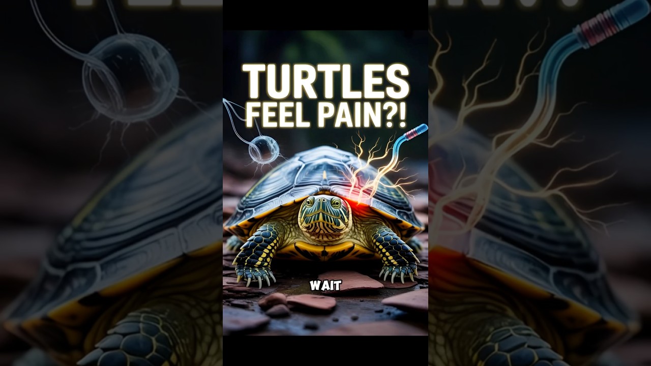 🐢💥 TURTLES FEEL PAIN?! The Shocking Truth About Their Shell 😱🧠