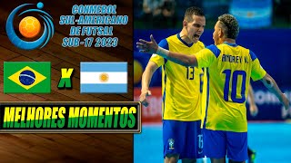 Brasil X Argentina | Sul-Americano Sub-17 de Futsal 2023 (22/06/2023)