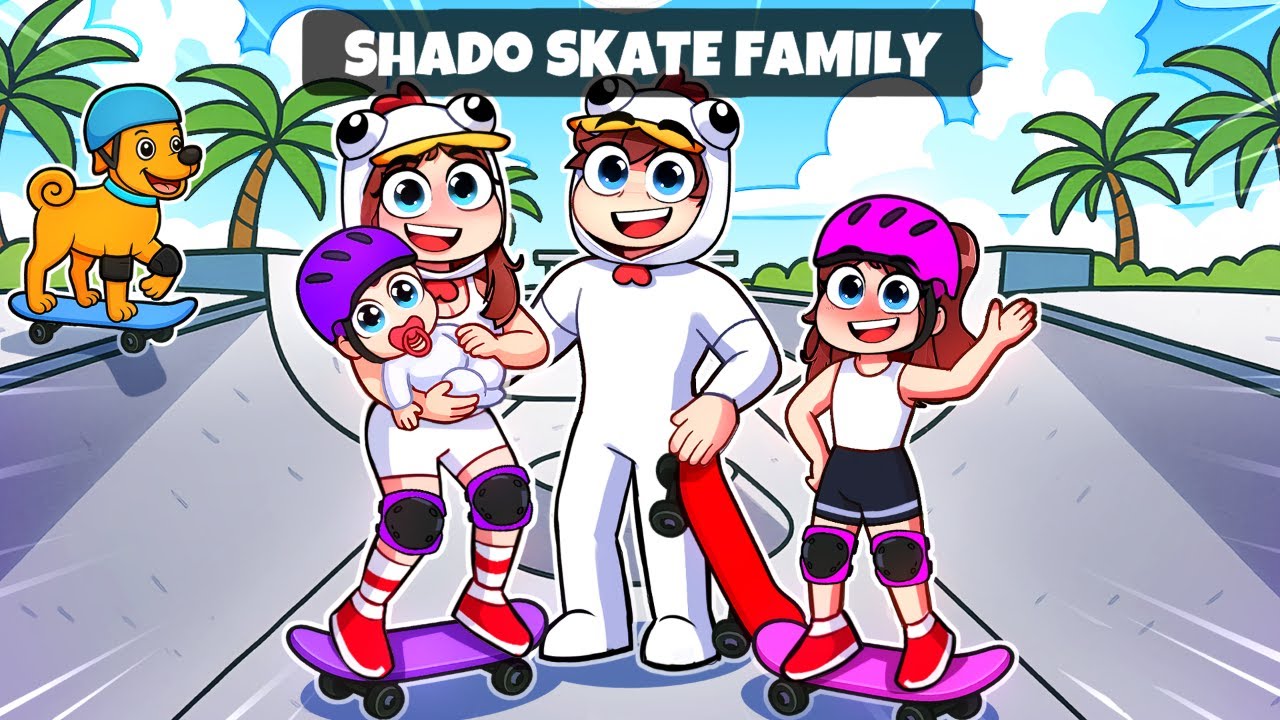 J'ai créé ma propre FAMILLE SKATE 4 !