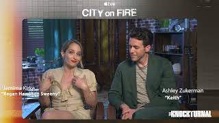 Jemima Kirke &amp; Ashley Zuckerman Talk New Show &#39;City On Fire&#39;