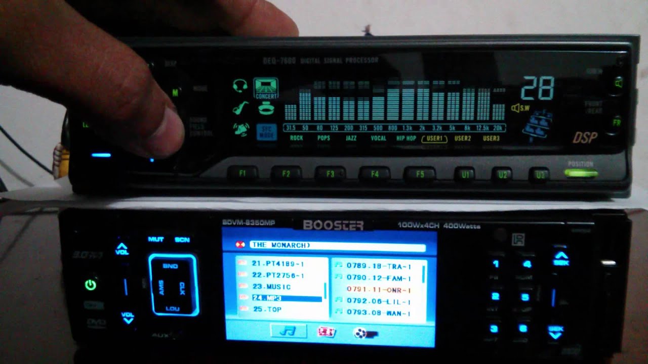 Pioneer Deq 7600 Equalizador / Crossover Lampada Nova YouTube