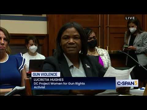 Lucretia Hughes Testifies at "The Urgent Need to Address the Gun Violence Epidemic"