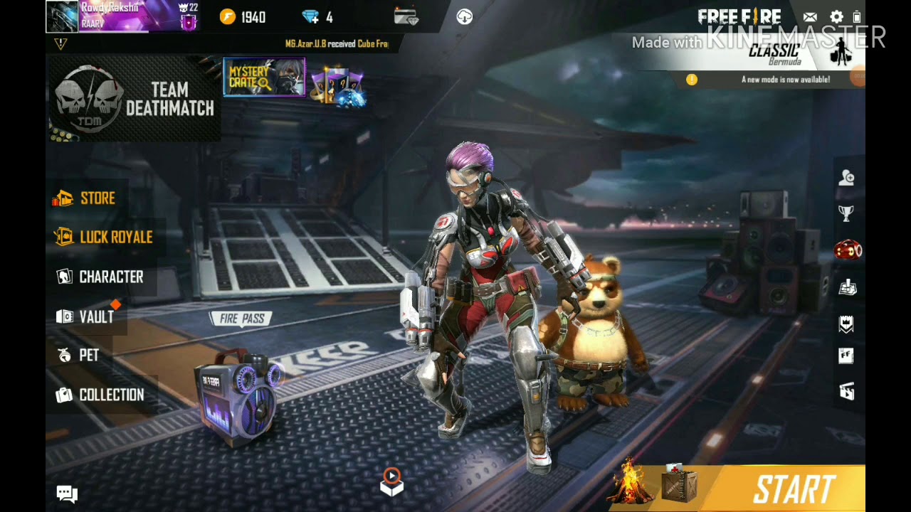 OH I Eliminated in free fire lobby😯😯 - YouTube