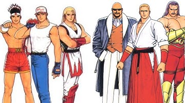 Fatal Fury Team vs Bosses Team _ The King of Fighters 96