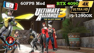 Marvel Ultimate Alliance 3: The Black Order ~4K  60FPS | Yuzu EA 3383 | Switch 13900K   RTX 4090