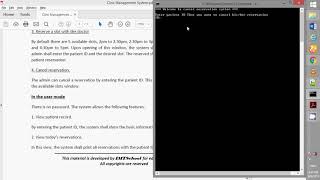 Clinic management system screenshot 5