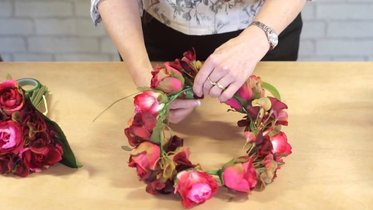 How to Make a Flower Crown with Fake Flowers [Easy DIY Tutorial] • COVET by  tricia
