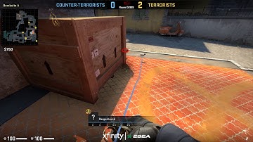 CS:GO - How did he even get to bomb? 1v5 ninja defuse...