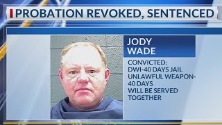 WF businessman probation sentences for DWI, carrying unlawful weapon revoked