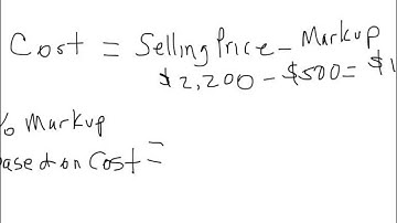 MTB1103 find cost and % markup