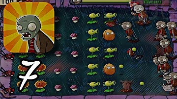 Plants Vs Zombies - Night Level 1-2 - Gameplay Walkthrough (Part 7) [iOS,Android]
