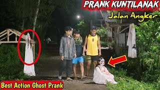 Jalan Angker Kuntilanak || Kompilasi Prank Kuntilanak Bikin Ngakak || Ghost Prank