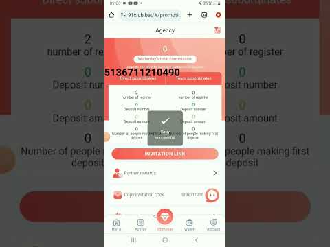 91Club invite code 5136711210490