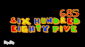 My countdown 690-681