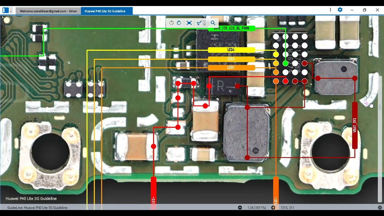 Huawei P40 Lite 5G LCD Light Problem Solution | No Backlight Dark Screen | Hardware Jumper Ways Fix