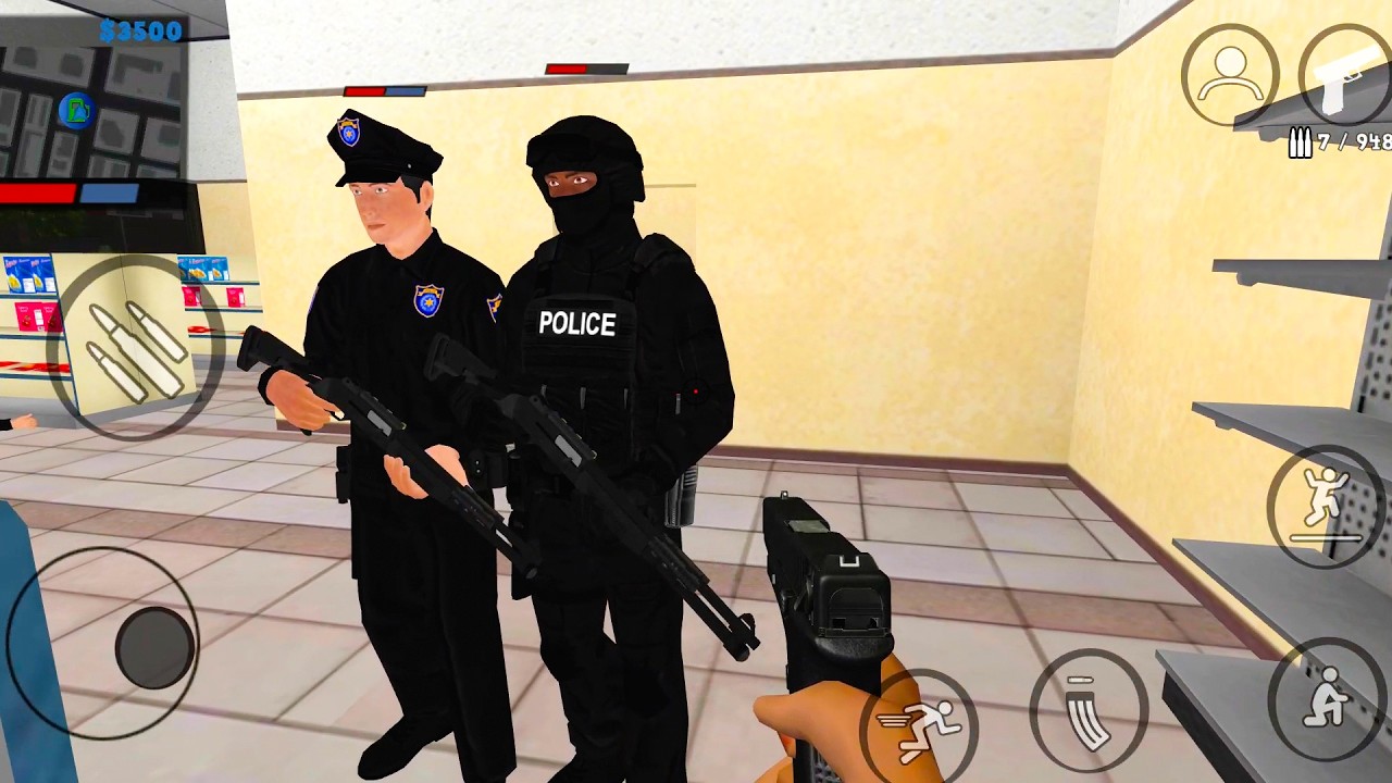 EPIC COPS VS ROBBERS! - Justice Rivals 3 | Multiplayer FPS (Android Gameplay)