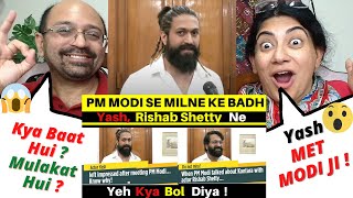 Actor Yash left impressed after meeting PM Modi... Know why !😮✨
