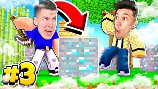 НАШЛИ АЛМАЗЫ НА ОСТРОВЕ — 3 Серия Скайблок — Нуб и Про на Скай блок В Майнкрафт ! Minecraft Остров