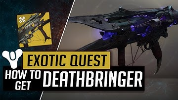 Destiny 2: Shadowkeep | How to get Deathbringer Full Guide - Exotic Rocket Launcher Quest!!