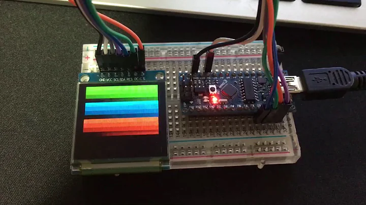 ssd1351 rgb test