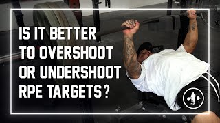 Is It Better To Overshoot or Undershoot RPE? #Shorts screenshot 5