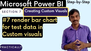 #60 render bar chart with Custom visuals
