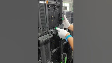 LED Module Installation Easy Side Lock & Down Lock System for Seamless Display Setup #leddisplays