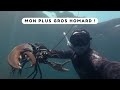 Je trouve le plus gros homard de la saison   chasse sous marine bretagne sud