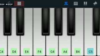 Lady Gaga- paparazzi mobile piano(chorus) screenshot 4