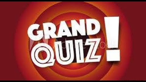 CS402 (Theory of Automata) Grand Quiz 2020