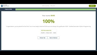 Cisco Python Essentials Final Test