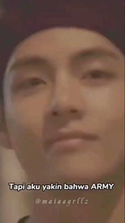 Perkataan Taehyung ini banyak membuat ARMY nangis..!!