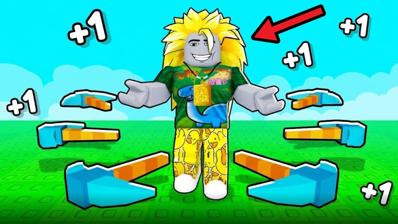 ขวานหมุนสุดเทพทะลุทุกสิ่ง | แมพ +1 Pickaxe Swing Escape