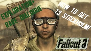 Fallout 3: HOW TO GET UP TO STOCKHOLM! (Rare Dialogue+Exploration) [KexeteyYT]