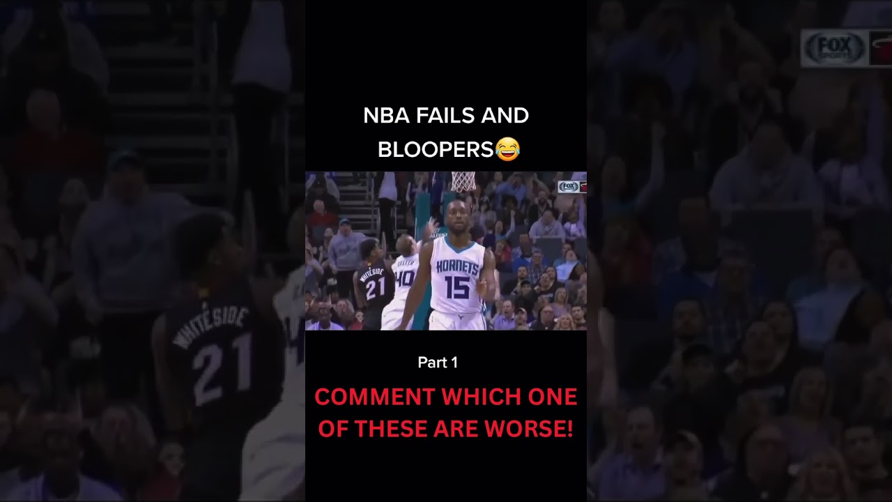 Hilarious #NBA bloopers and brain farts ! Lol #comedy #nba #basketball #bloopers #fails