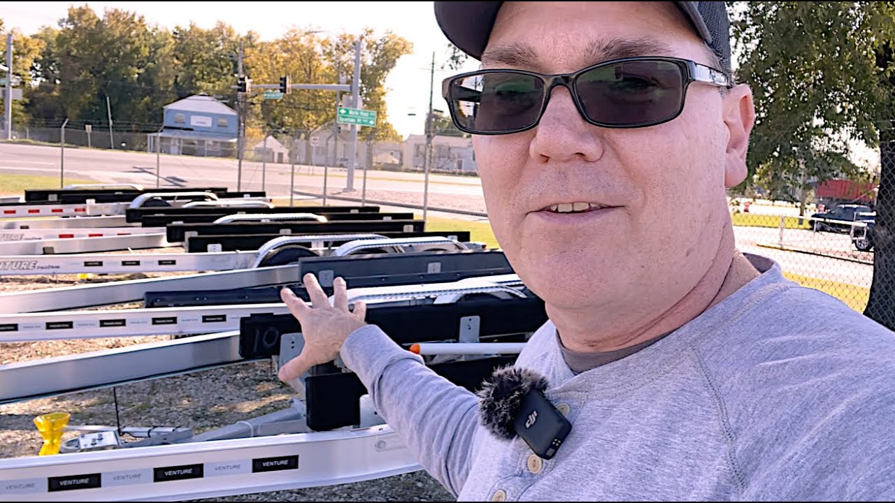 Are aluminum boat trailers more popular? Venture Boat Trailer Factory Tour