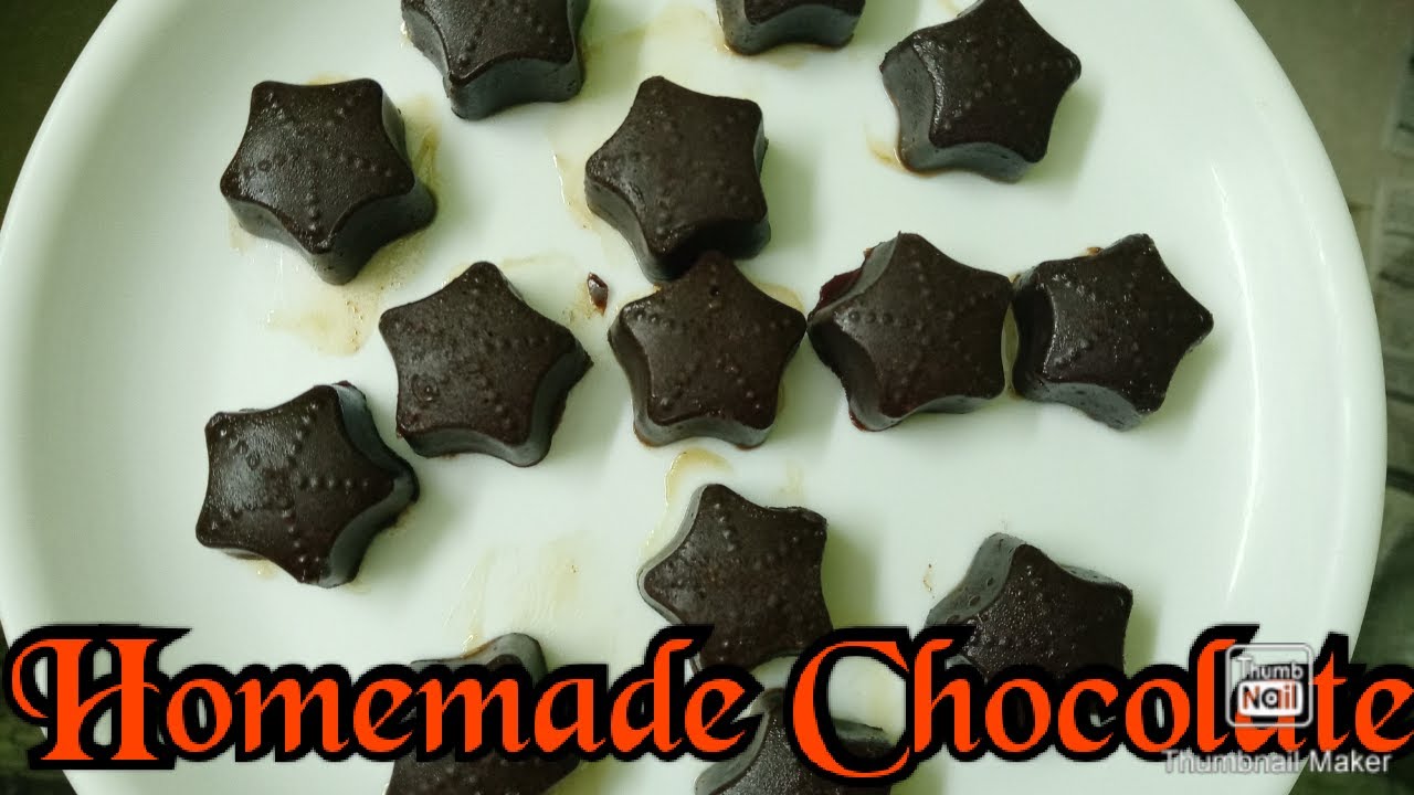Homemade milk Chocolate / Easy Chocolate Recipe YouTube