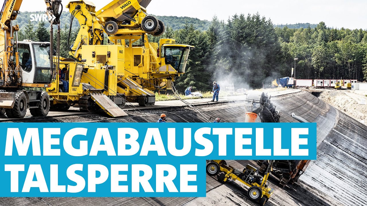 Update Wie die Steinbachtalsperre im Hunsrück saniert wird